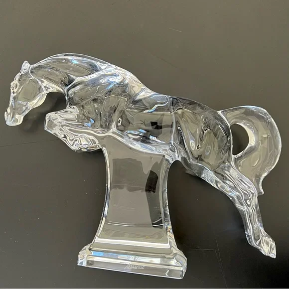 BACCARAT Cheval Jumping Horse Racing Derby Home Decor #0NN04 Made in France - Picture 6 of 12